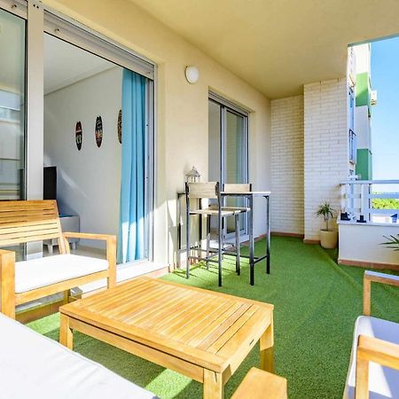 Apart Port Arenal Con Terraza Y Piscina Burriana Exterior foto