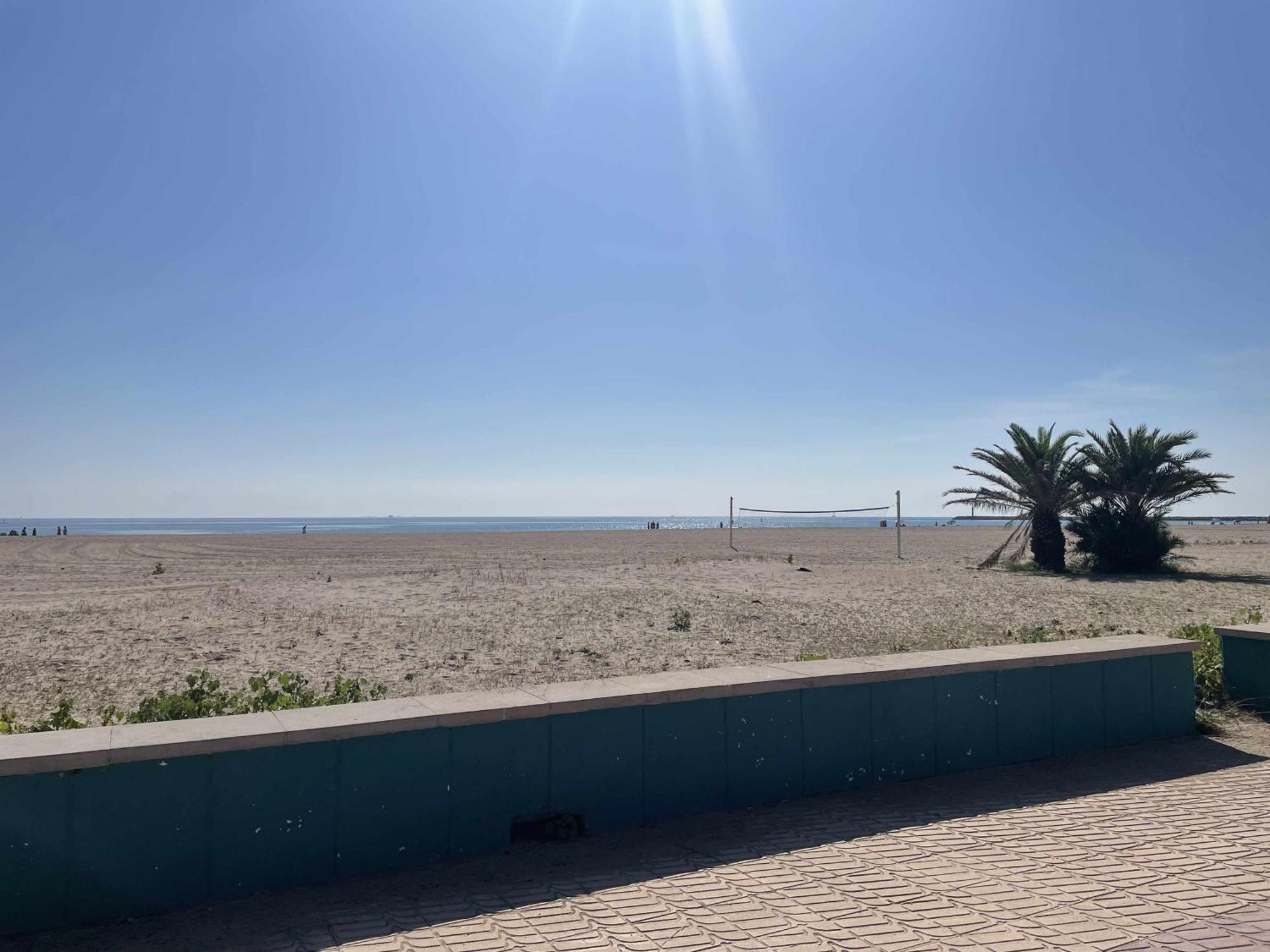 Apart Port Arenal Con Terraza Y Piscina Burriana Exterior foto